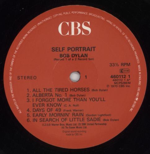 2discs LP Bob Dylan Self Portrait SOPJ4950PROMO CBS SONY プロモ /00660 2discs LP Bob Dylan Self Portrait SOPJ4950PROMO CBS SONY